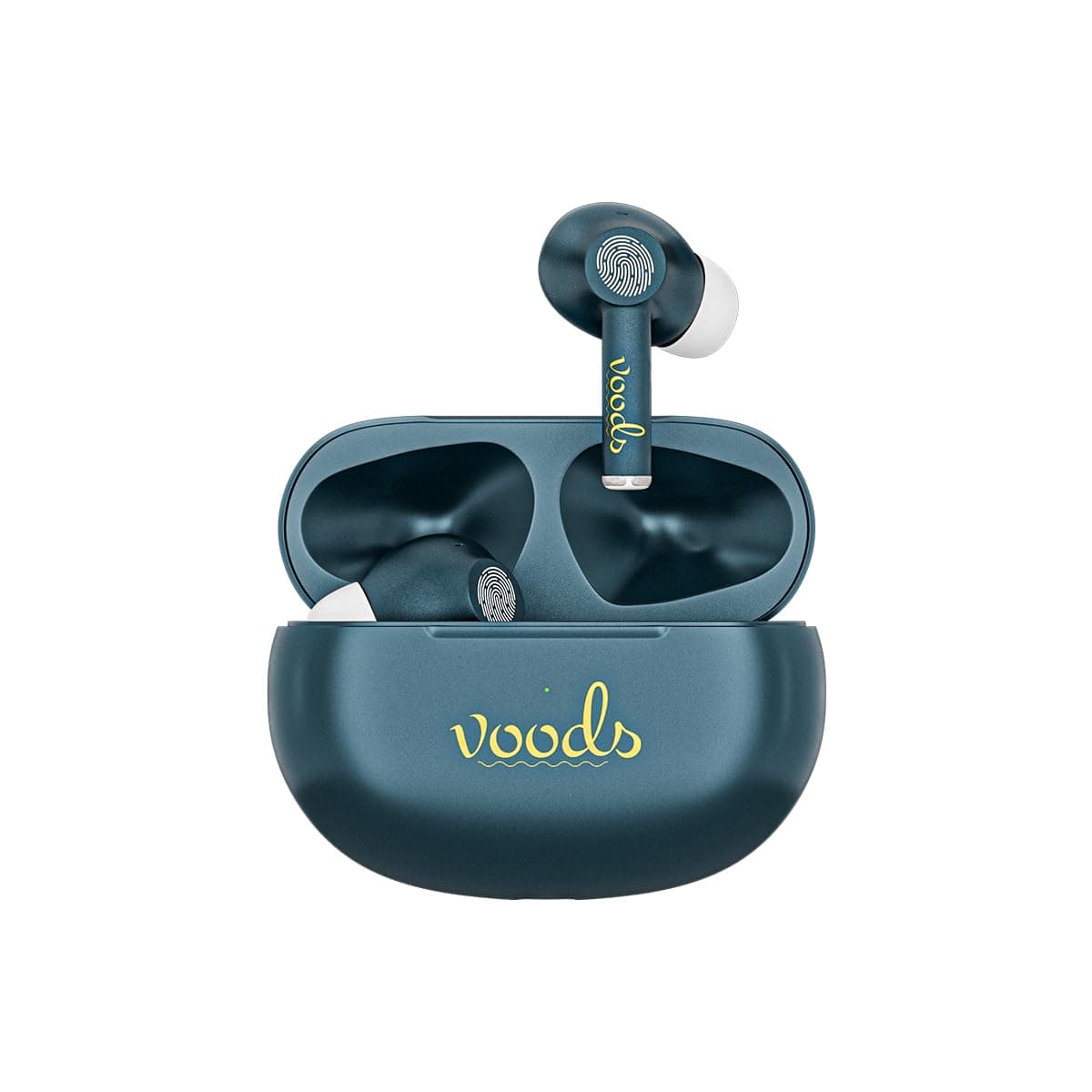 Voods Airbuds Pro, True Wireless in Ear Earbuds with 70 Hrs Playtime, ENC & Transparency Mode, 10mm Dynamic Drivers, Bluetooth Earbuds, USB Type-C, IP...