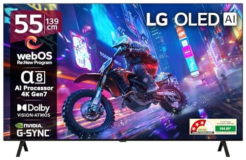 LG 139 cm (55 inches) OLED B4 Series 4K Ultra HD Smart OLED TV OLED55B46LA