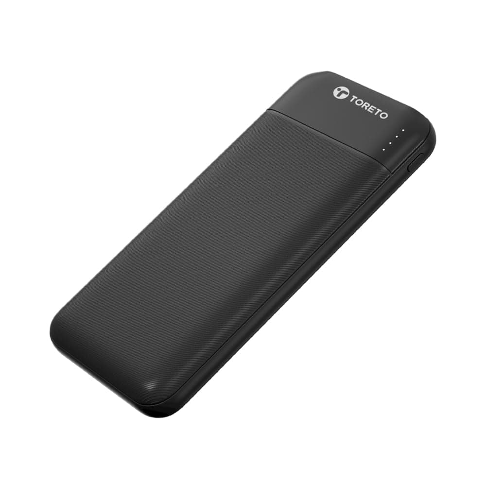 Toreto Power Aero 10 10000mAh 22.5W Fast Charging Power Bank | Type C Power Delivery, Dual USB Output, Multi-Protocol, LED In