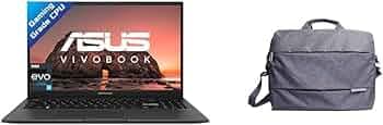 ASUS Vivobook S 15 2022, Intel Core EVO i5-12500H 12th Gen, 15.6"" (39.62 cms) FHD, (16GB RAM/512GB SSD), K3502ZA-KJ542WS + ASUS EOS 2 Messenger Bag (...