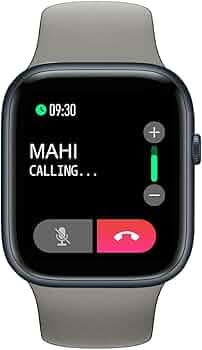 Tokdis MX-1 Pro Lite Bluetooth Calling Smartwatch - 1.69” LCD Display, Multiple Watch Faces, Sleep Monitor, Heart & SpO2 Monitoring, Multiple Sports Modes, Water Resistant (Grey Silicon Strap) 304
