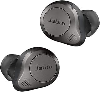 (Renewed) Jabra Elite 85t Truly Wireless In-Ear Earbuds With Mic (titanium black)