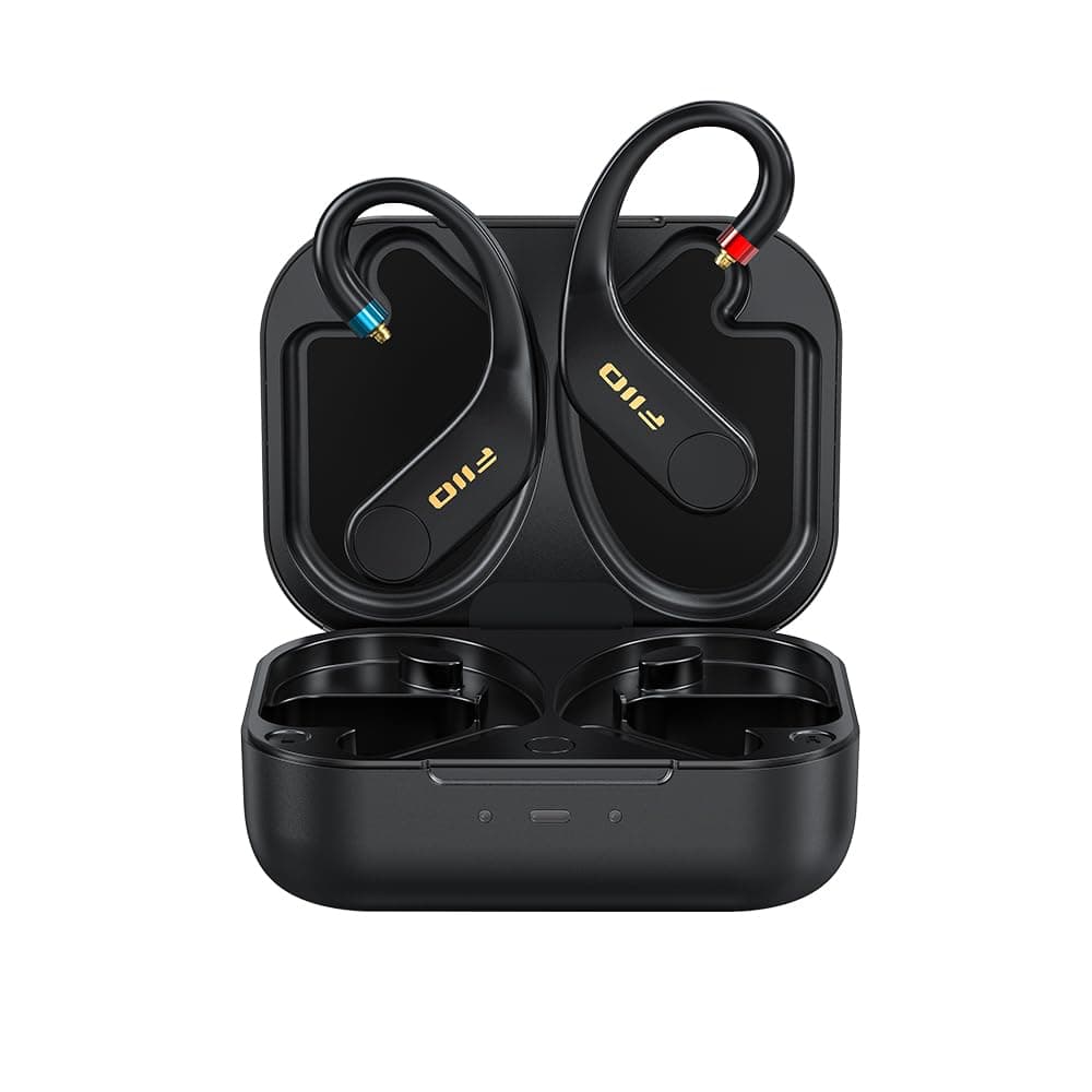 FiiO UTWS5 2025 True Wireless Bluetooth Earbuds Hook & Headphone Amp for IEMs, AK4332 DAC, Hi-Res 96kHz/24bit LDAC -MMCX/0.78 2pins Connector, 10-Band...