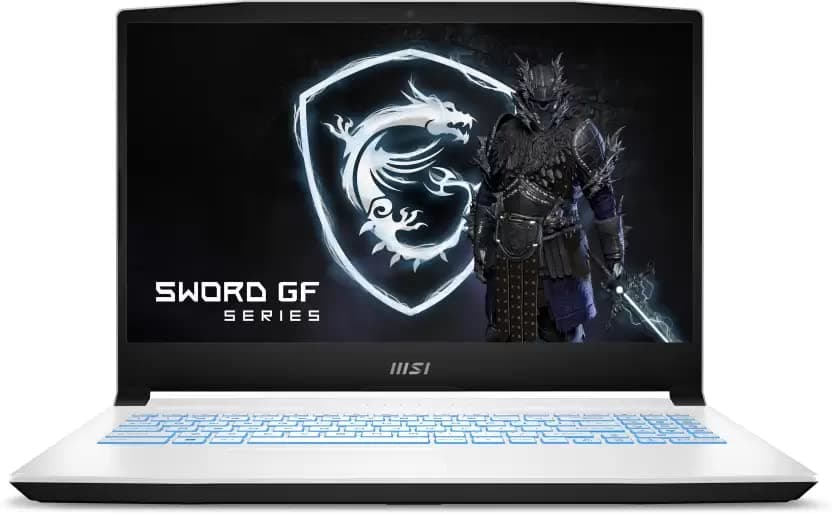 MSI Sword 15 Core i5-12500H 12th Gen - (16 GB/512 GB SSD/Windows 11 Home/4 GB Graphics/NVIDIA GeForce RTX 3050 Ti/144 Hz) Sword 15 A12UD-471IN Gaming Laptop (15.6 Inch, White, 2.25 Kg)