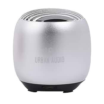 URBAN AUDIO Listening is Connecting-Urban Blast Wireless Speaker -Silver
