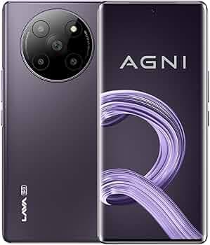 (Refurbished) Lava Agni 2 5G (Glass Heather, 8GB RAM, 256GB Storage) |2.6GHz Dimensity 7050 6nm Processor | Curved Amoled Display| 13 5G Bands | Super...