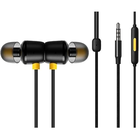 Ifeart 3.5mm Wired Earphones Buds 3 with Deep Bass Performance, HD Sound Quality and Universal 3.5mm Connector