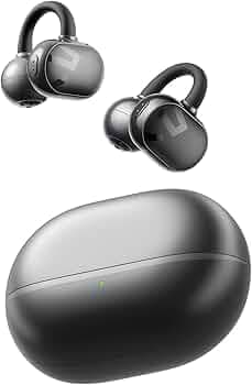 SoundPEATS POP Clip Design Fit Open Ear True Wireless Earbuds, Lightweight Comfort, Bluetooth 5.4 30H Playtime Clip Headphones, Immersive Audio, IPX5,...