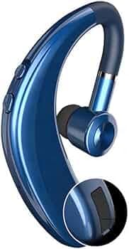 Drumstone S109 Single Ear Wireless Bluetooth Headset with Inbuilt Mic for Driving, Jogging, Gym, Yoga etc with 1 Year Warranty (Blue)