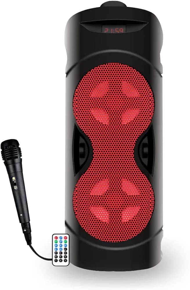 NEUTON Thunder Tower Speaker, 40W with Upto 6 Hours Playback, 2000mAH Battery, Bluetooth Speaker with mic
