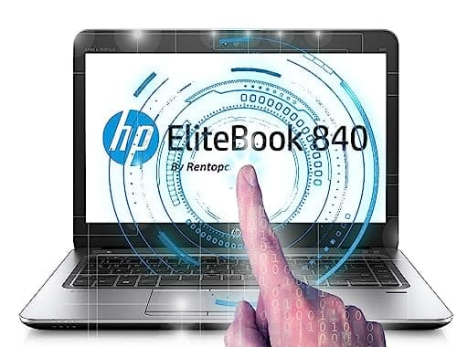 (Renewed) HP Elitebook Laptop 840G4 Touch Screen Intel Core i5 - 7300u Processor 7th Gen, 32 GB Ram & 256 GB SSD, 14.1 Inches (Ultra Slim & Feather Light 1.54KG) Notebook Computer