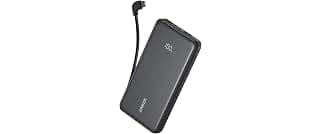 Anker Zolo Power Bank, 10k, 22.5W Max, 10,000mAh, USB-C in and Out | Fast Charging Battery Pack, Slim Travel Essential Phone Power Bank, For iPhone 17 Series, iPad, MacBook Air, Galaxy, and More