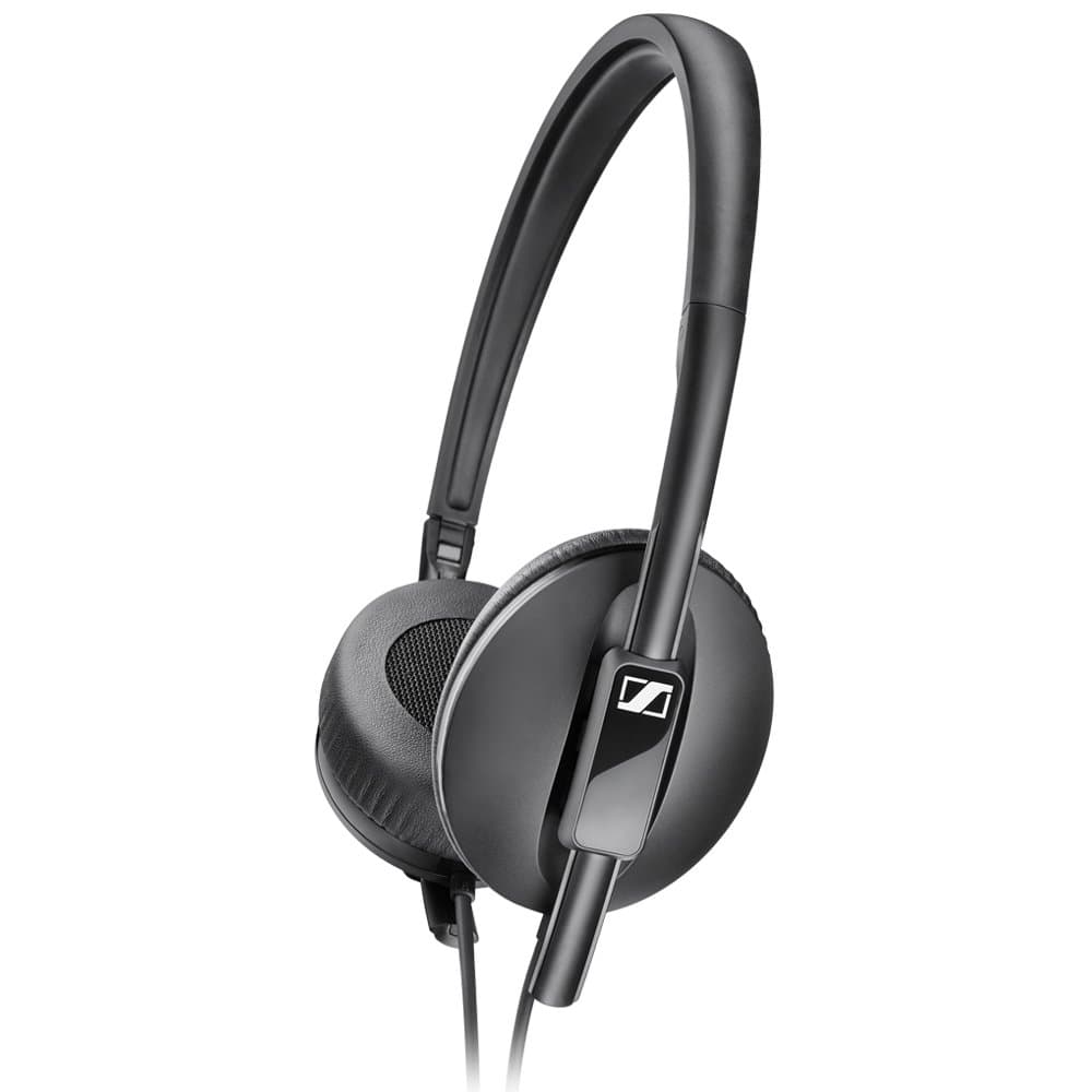 (Renewed) Sennheiser HD 2.10 Headphones (Black) Over-Ear