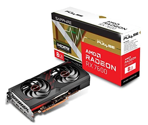Sapphire Pulse AMD Radeon™ RX 7600 Gaming 8GB GDDR6 HDMI/Triple DP LITE