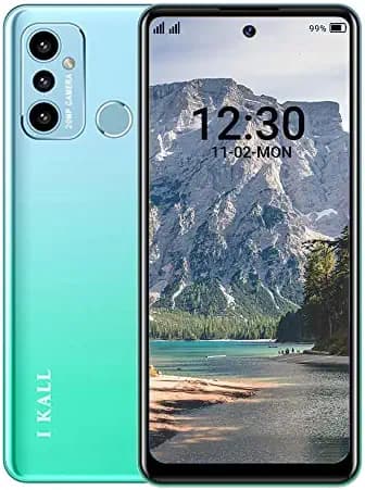 IKALL K435 Smartphone with 6.82 Inch HD+ Display (4GB, 64GB) (1.3 Ghz Octa Core, Android 10.0) (Green)