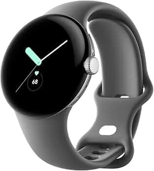 Google | Pixel Watch | Android Smartwatch with Fitbit Activity Tracking | Fitness and Sleep Tracker with Heart Rate Tracker | 41mm (Polished Silver ca...