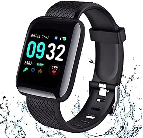 M1 Bluetooth 4G Phone Smart Watch for Men, Sports Fitness Activity Tracker and Wrist Band for Calorie and Heart Rate Monitor for Mens Smartwatch, Women, Kids, Boys and Girls (ID116)