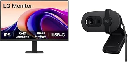 LG 24U631A IPS QHD (2560x1440) Monitor, 24 Inch, 100Hz, sRGB 99% (Typ.), HDR10, USB-C with PD 15W, HDMI, 3 Side Virtual Bo...