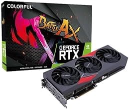 Colorful GeForce RTX 3050 NB 8G EX-V Battle RX with 8GB GDDR6 RAM Graphics Card 128 bit 2560 CUDA Cores PCIE 4.0 3 Years Warranty High End Gaming Mini