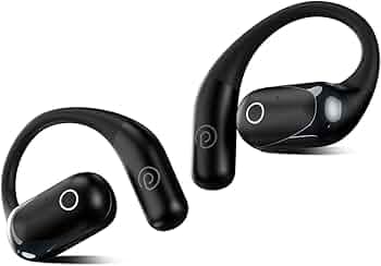 pTron Newly Launched Zenbuds Evo X2 Pro Open Ear Wireless Earbuds, SafeBeats Design, 60H Playtime, Quad Mic ENC Calls, Immersive Audio, BT5.3 Headphon...