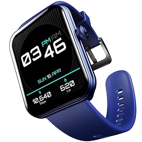 boAt Newly Launched Xtend Plus Smartwatch with 1.78" AMOLED Display, Advanced BT Calling, 100+ Sports Mode, Always On Display, HR & SP02 Monitoring & Stress Monitoring((Royal Blue)