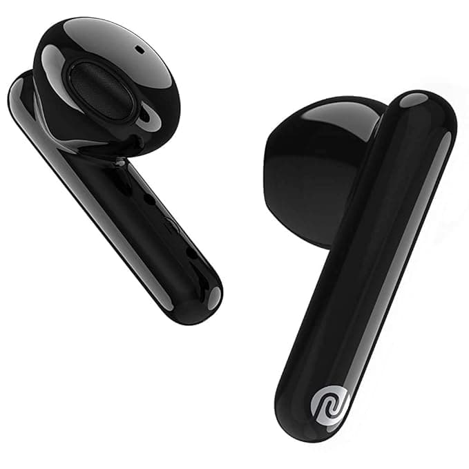 (Renewed) Noise Air Buds Truly Wireless Bluetooth Earbuds with Mic for Crystal Clear Calls & Music, 20 Hour Playtime & Smart Touch Control - Jet Black