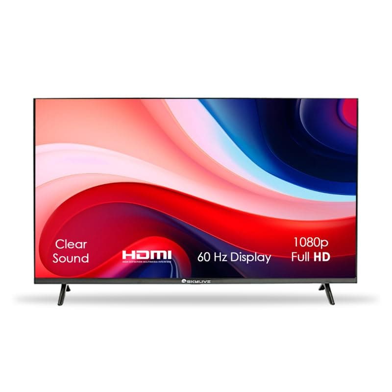 SKYLIVE 109.22 cm (43 inches) Bezel-Less Full HD Smart Android LED TV (SL43PROV) (SL6300SQLD) (2024 Model)