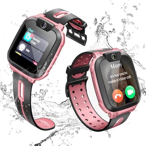 imoo Watch Phone Z1, 4G Smart Watch for Kids with Real-Time HD Video & Phone Call, Smart Watch for Girls with Real-Time GPS Location, Smartwatch for B...
