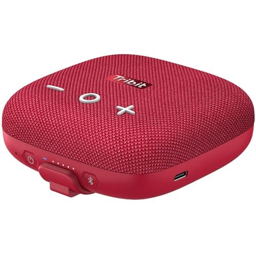 Tribit StormBox Micro 2 Portable Speaker: 90dB Loud Sound Deep Bass IP67 Waterproof Small Speaker Built-in Strap, 12H Playtime Long Battery 120ft for ...