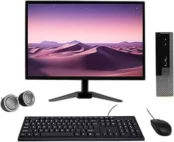 (Refurbished) Dell Optiplex 9020 19" HD All-in-One Desktop Computer Set (Intel Core i3 4th Gen| 8 GB RAM| 500 GB HDD| 19" HD LED Monitor| KB & Mouse| ...