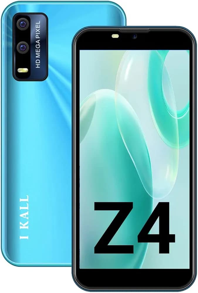IKALL Z4 Plus 4G Smartphone 5.5 Inch HD+ Display | 3GB RAM 32GB Storage | Android 8.1 with 1.3 Ghz Quad Core Processor 3000mAh Battery(Blue)