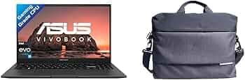 ASUS Vivobook S 15 2022, Intel Core EVO i5-12500H 12th Gen, 15.6"" (39.62 cms) FHD, (8GB RAM/512GB SSD), K3502ZA-KJ522WS EOS 2 Messenger Bag (Black)