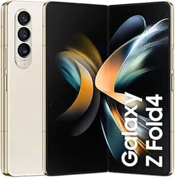 (Refurbished) Samsung Galaxy Z Fold4 5G (Beige, 12GB RAM, 256GB Storage) Without Offers
