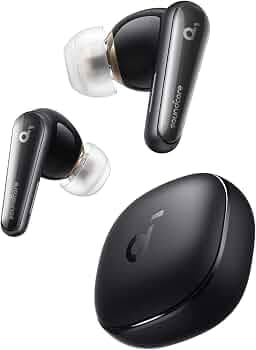 Anker Soundcore Liberty 4 (Wireless Earphones, Bluetooth 5.3), Fully Wireless Earphones, Ultra Noise Canceling, 2.0, 3D Audio, Wireless Charging, Mult...