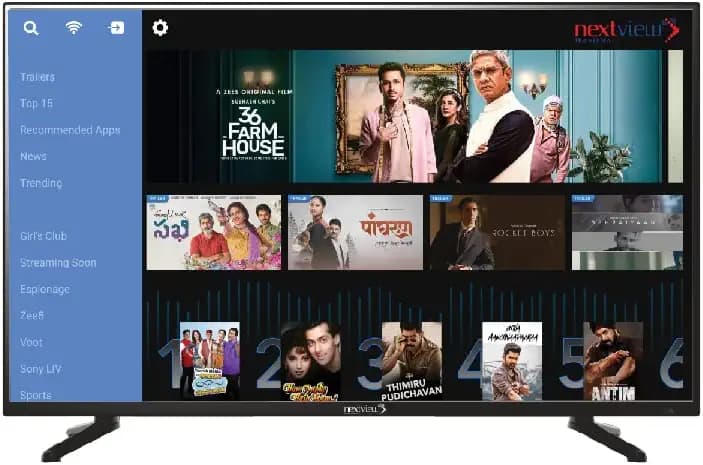 Nextview 60 cm (24 Inches) FHD Android Smart LED TV NV2FH24S9 (Black) (2023 Model)