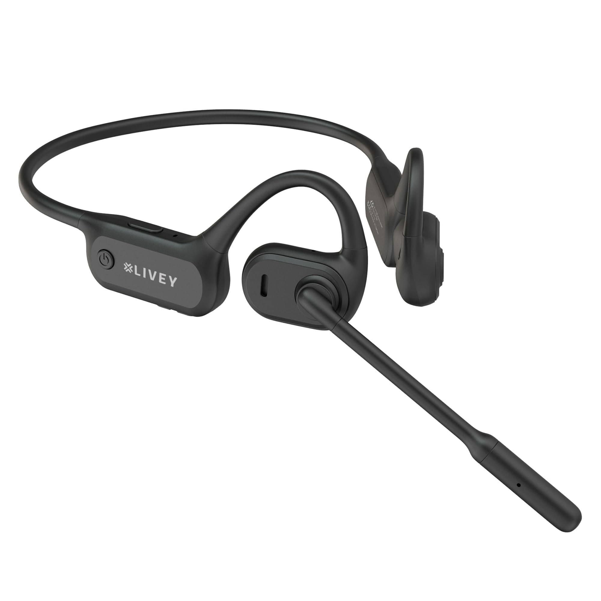 LIVEY Audixa OpenEar 750BT(USA) Wireless Bluetooth Headset | OpenEar Design | Open-Ear Design, Dual ENC | Quick Charge | M...