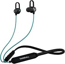 TARBULL MusicMate 410 Bluetooth Wireless in Ear Earphones with Mic (Black and Blue)