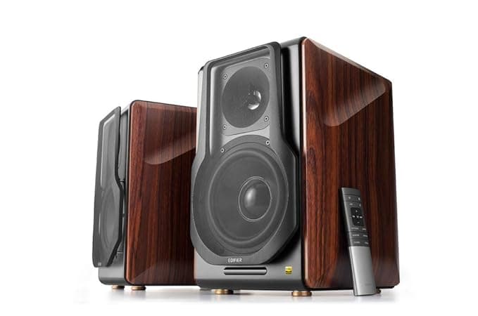 Edifier S3000Pro Powered Active Bookshelf Speakers - Bluetooth 5.0 aptX Wireless, USB Audio, Planar Diaphragm Tweeters and 6.5" Woofers Desktop Audiop