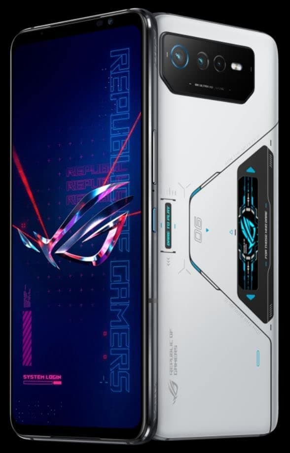 ASUS ROG Phone 6 Pro 5G | 512GB | 18GB RAM | Camera 13MP Image Sensor | Macro Camera: 5MP Image Sensor. | Samsung AMOLED. Corning Gorilla Glass Victus| White