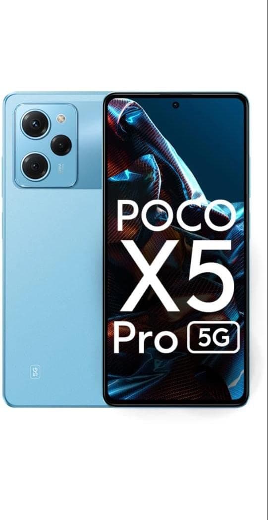 Poco X5 Pro 5G (Horizon Blue, 128 GB) (6 GB RAM)