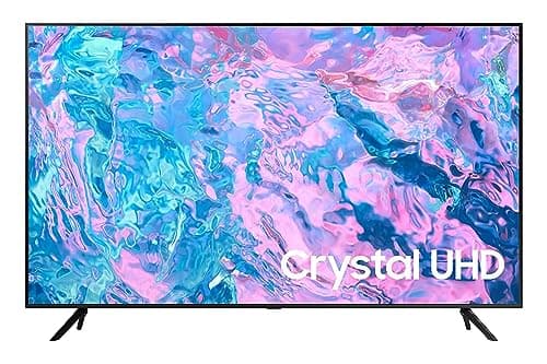 Samsung 7 Series 125 cm (50 Inches) Crystal 4K Ultra HD Smart LED TV UA50CU7700 (Black) (2023 Model)
