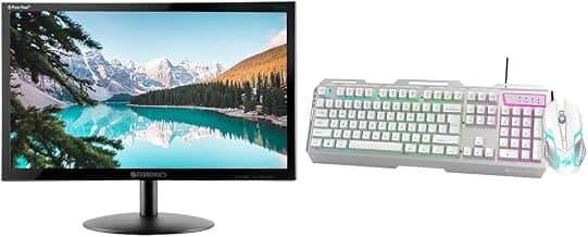 ZEBRONICS Zeb-V19Hd 18.5 Inch (46.99 Cm) Led Monitor with Supporting Hdmi, Vga Input, Hd 1366 X 768