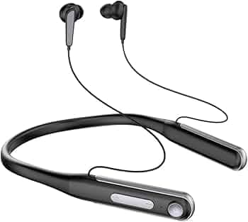 DUDAO U5MAX in-Ear Wireless Bluetooth V5.0 Neckband Super Long Stand-by Bluetooth Earphone with 400mAh Battery 180 Days Long Stand by Time Noise Reduc...