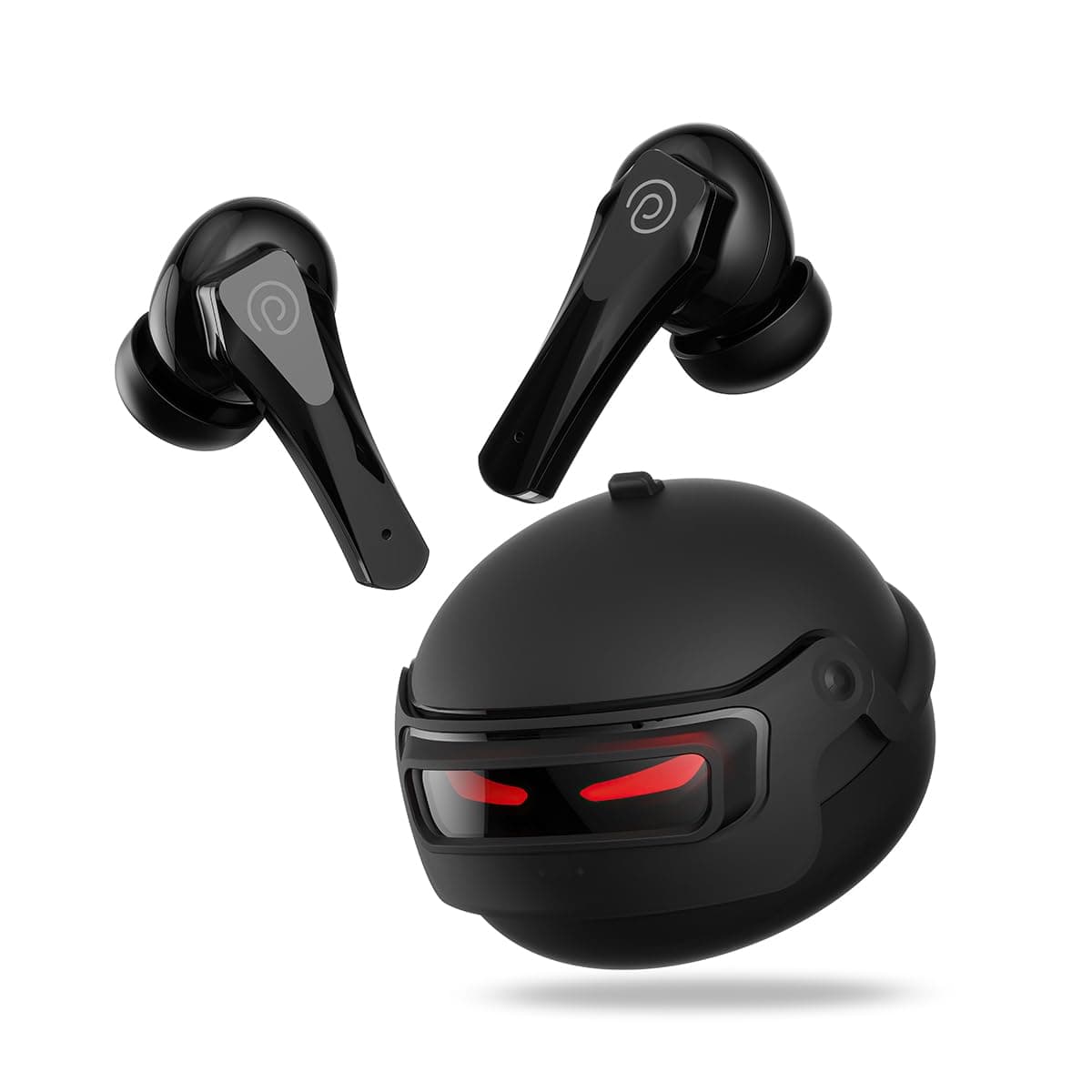 pTron Bassbuds Surge TWS Gaming Earbuds, 40ms Low-Latency, 50Hrs Playtime, Custom EQ, App Support, Dual Mic & AI-ENC Clear Calls, Pristine Sound, Blue...