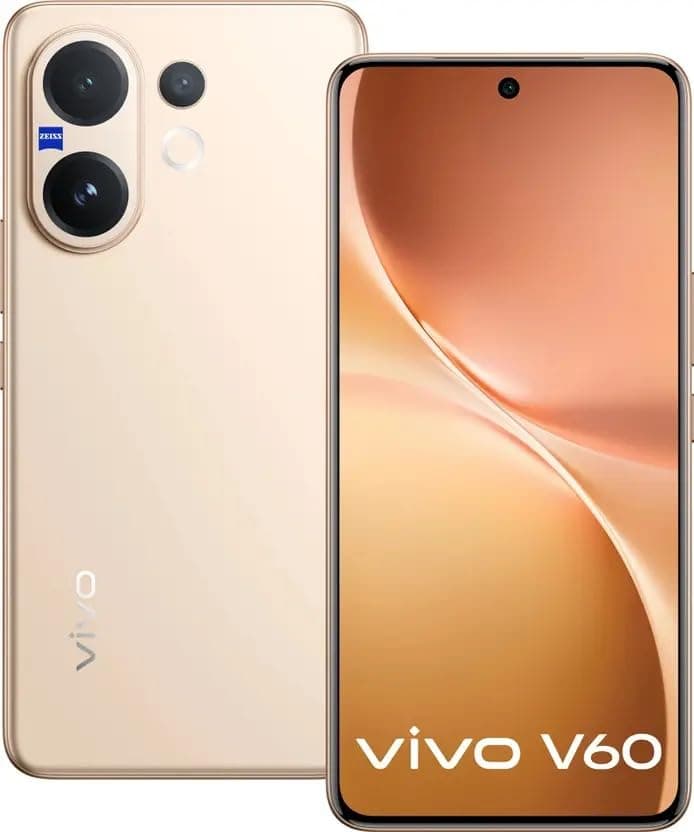 Vivo V60 5G (Auspicious Gold, 8GB RAM, 256GB Storage)