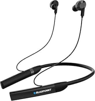 Blaupunkt Newly Launched BE100 Xtreme Ultra-Long Playtime Wireless Bluetooth Neckband I Real Time Monitoring I Turbo Volt Charging with Magnetic Earti...