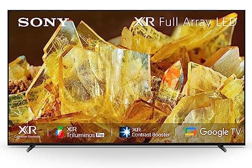 Sony Bravia 189 cm (75 inches) XR Series 4K Ultra HD Smart Full Array LED Google TV XR-75X90L (Black)