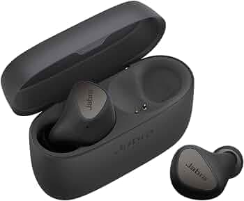 (Renewed) Jabra Elite 4 Wireless Earbuds, Active Noise Cancelling, Comfortable Bluetooth Earphones with Spotify Tap Playback, Google Fast Pair, Micros...