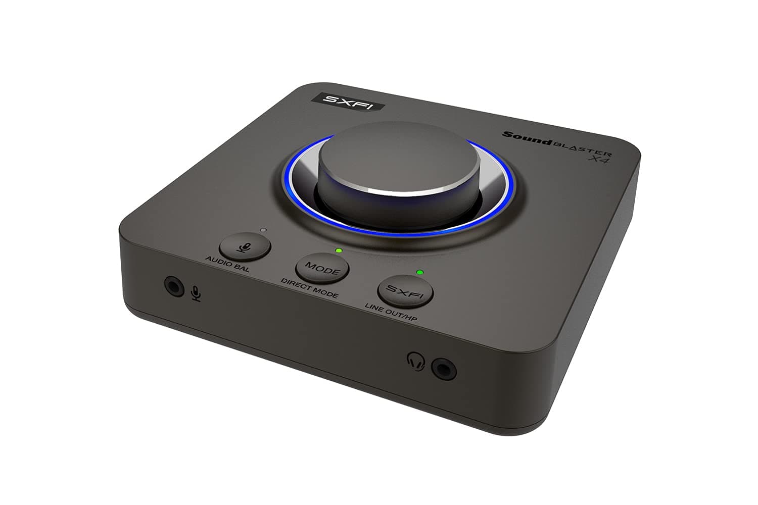Creative Sound Blaster X4 Hi-Res 24bit/192kHz External USB DAC and Amp Sound Card, Super X-Fi, Multi-Channel, 7.1 Discrete Surround, Optical-in, Optic...