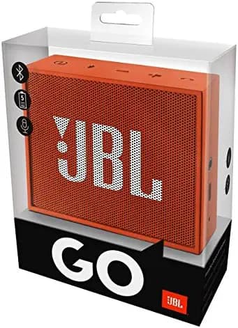 JBL GO Portable Wireless Bluetooth Speaker (Orange)